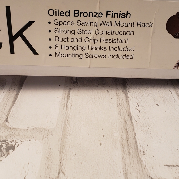 Classic 34" Bar-Style Wall-Mount Pot Rack - Picture 6 of 6